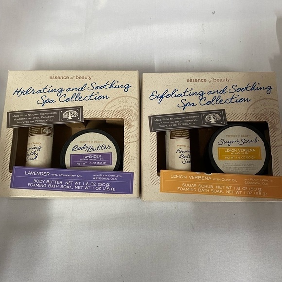 Lot of 2 Essence of beauty Spa Collection Lavender and Lemon Verbena (CW) - Picture 4 of 7